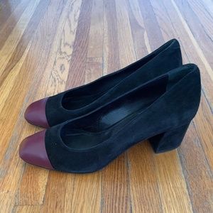Maryam Nassir Zadeh black suede pumps 38.5